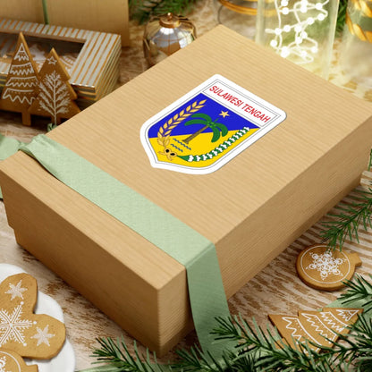 Coat of arms of Central Sulawesi (Indonesia) (Coat of Arms) STICKER Vinyl Kiss-Cut Decal - The Sticker Space