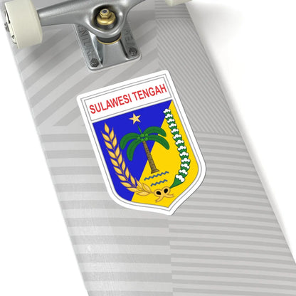 Coat of arms of Central Sulawesi (Indonesia) (Coat of Arms) STICKER Vinyl Kiss-Cut Decal - The Sticker Space