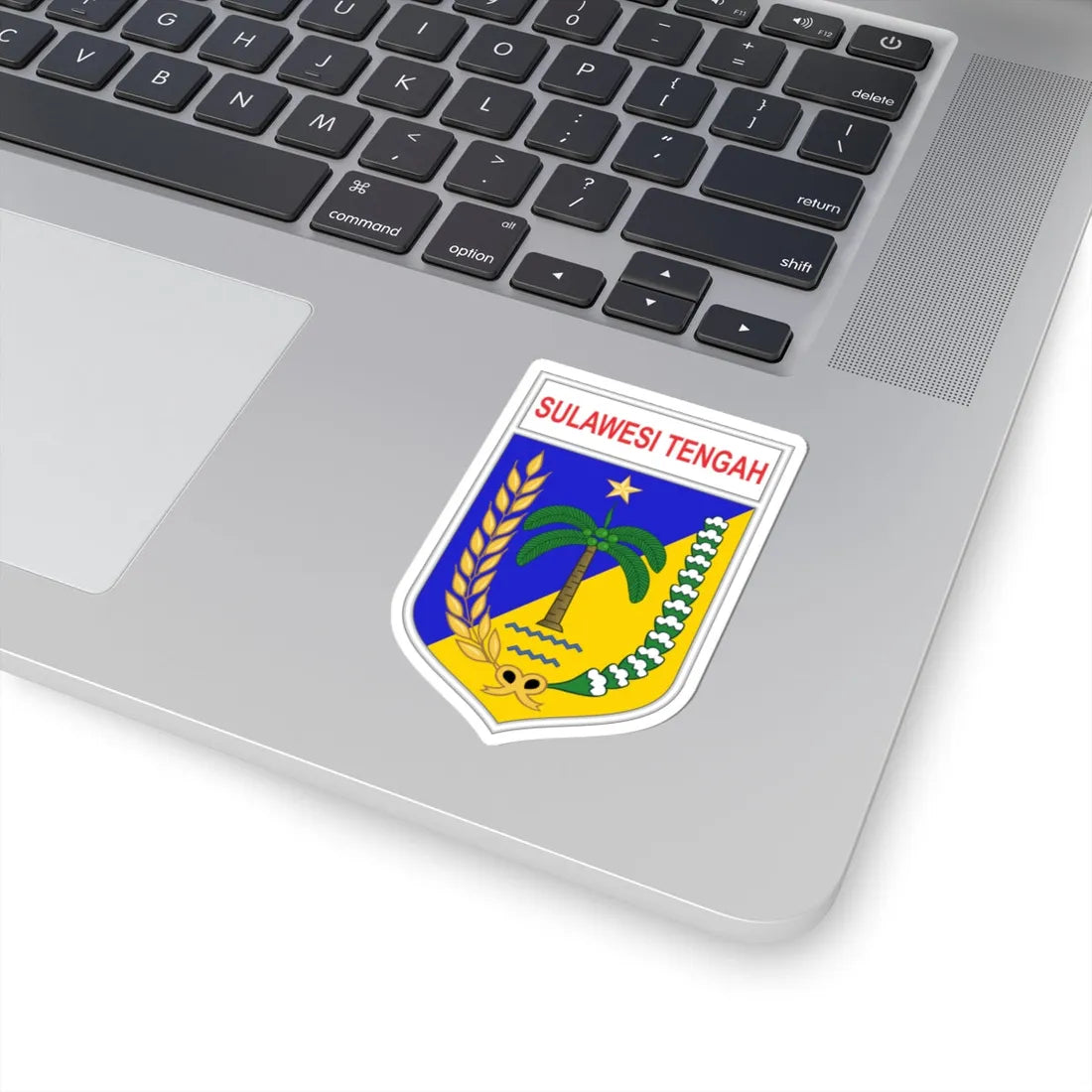Coat of arms of Central Sulawesi (Indonesia) (Coat of Arms) STICKER Vinyl Kiss-Cut Decal - The Sticker Space