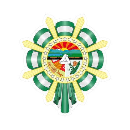 Coat of arms of Cesar Colombia (Colombia) (Coat of Arms) STICKER Vinyl Kiss-Cut Decal 2 Inch White - The Sticker Space