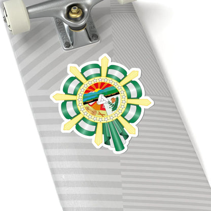 Coat of arms of Cesar Colombia (Colombia) (Coat of Arms) STICKER Vinyl Kiss-Cut Decal - The Sticker Space