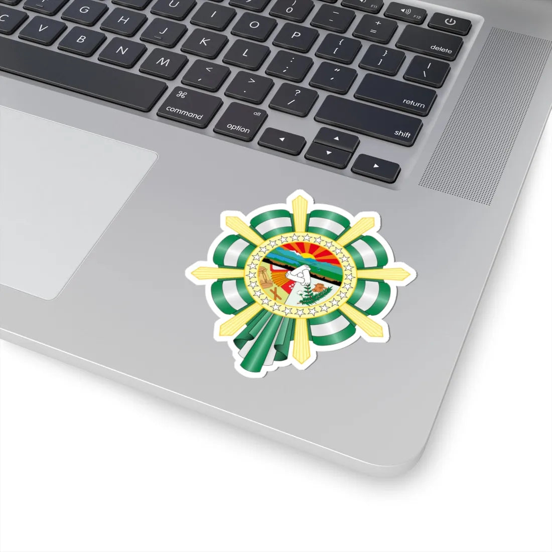 Coat of arms of Cesar Colombia (Colombia) (Coat of Arms) STICKER Vinyl Kiss-Cut Decal - The Sticker Space
