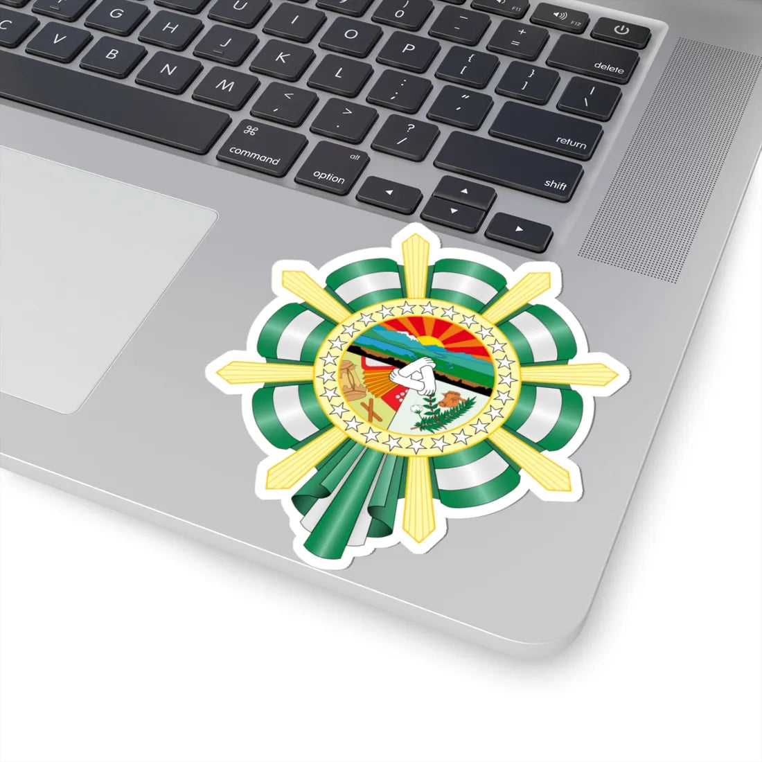 Coat of arms of Cesar Colombia (Colombia) (Coat of Arms) STICKER Vinyl Kiss-Cut Decal - The Sticker Space