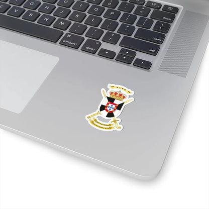 Coat of Arms of Ceuta General Command (Spain) (Coat of Arms) STICKER Vinyl Kiss-Cut Decal - The Sticker Space
