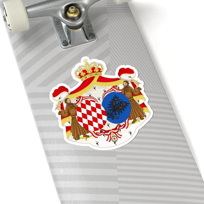 Coat of Arms of Charlene Princess of Monaco (Spain) (Coat of Arms) STICKER Vinyl Kiss-Cut Decal - The Sticker Space