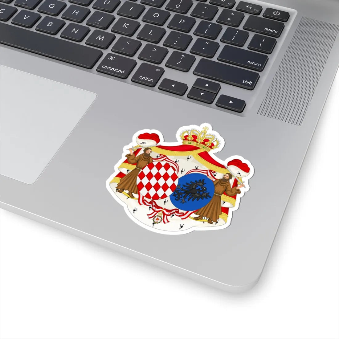 Coat of Arms of Charlene Princess of Monaco (Spain) (Coat of Arms) STICKER Vinyl Kiss-Cut Decal - The Sticker Space