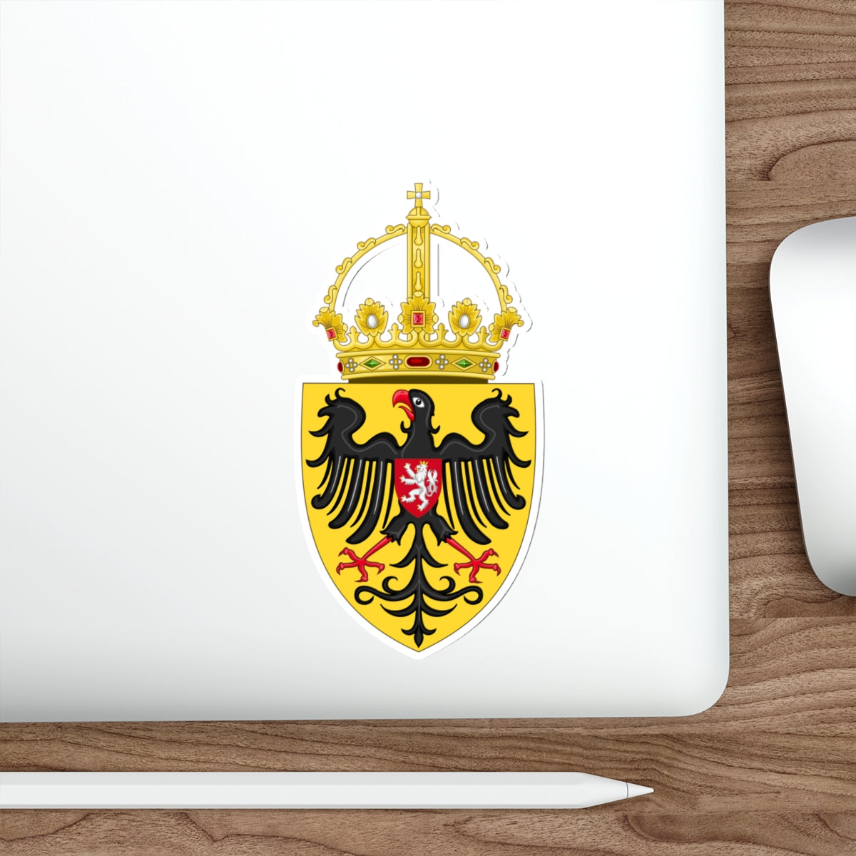 Coat of arms of Charles IV, Holy Roman Emperor STICKER Vinyl Die-Cut Decal-The Sticker Space