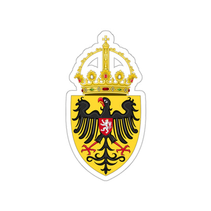 Coat of arms of Charles IV, Holy Roman Emperor STICKER Vinyl Die-Cut Decal-White-The Sticker Space