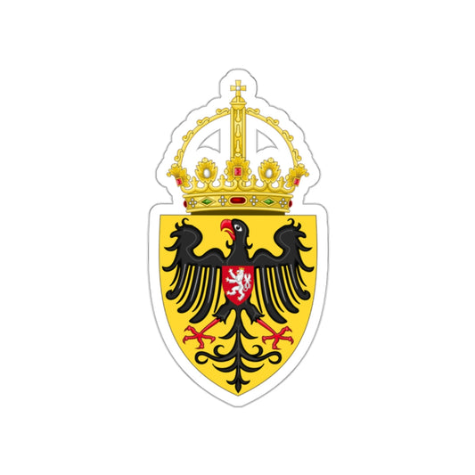 Coat of arms of Charles IV, Holy Roman Emperor STICKER Vinyl Die-Cut Decal-White-The Sticker Space