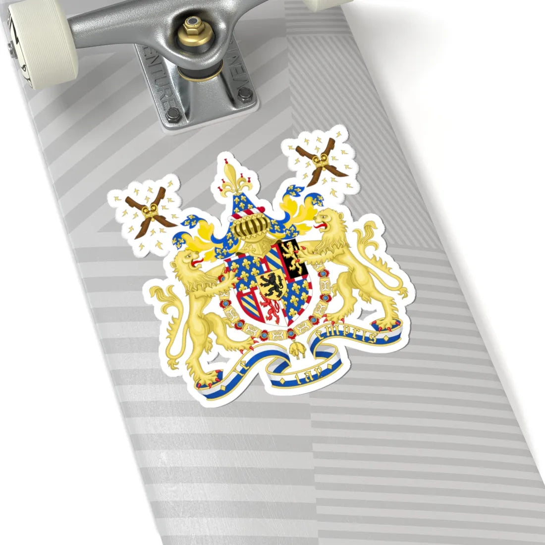 Coat of Arms of Charles the Bold Duke of Burgundy (Spain) (Coat of Arms) STICKER Vinyl Kiss-Cut Decal - The Sticker Space