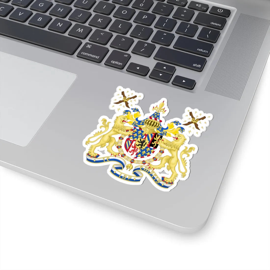 Coat of Arms of Charles the Bold Duke of Burgundy (Spain) (Coat of Arms) STICKER Vinyl Kiss-Cut Decal - The Sticker Space