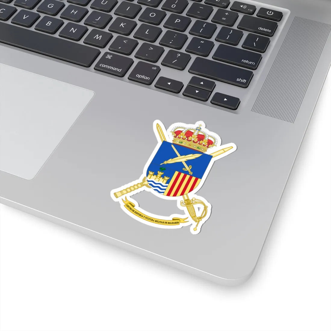 Coat of Arms of CHCM - Balearic Islands (Spain) (Coat of Arms) STICKER Vinyl Kiss-Cut Decal - The Sticker Space