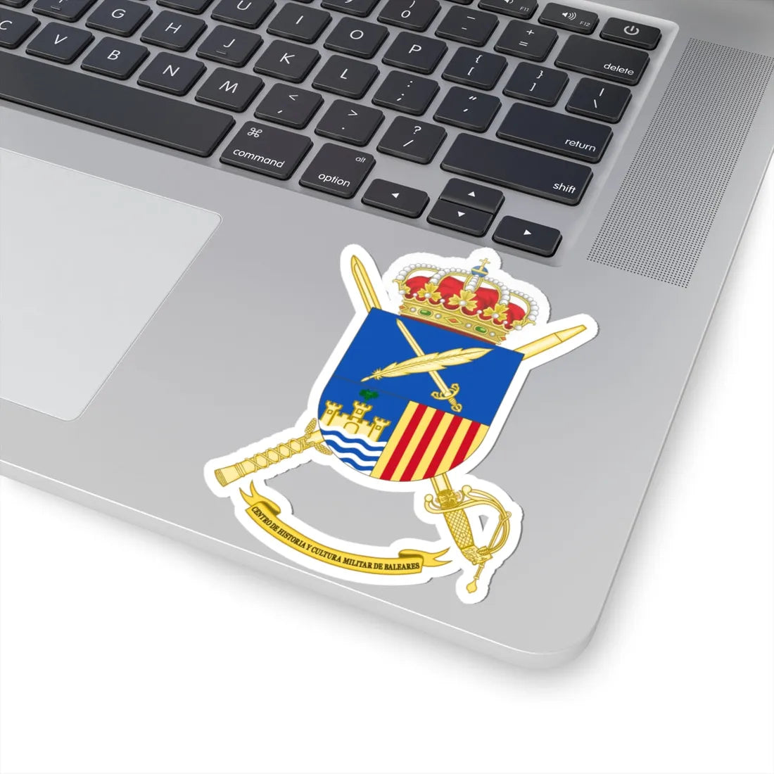 Coat of Arms of CHCM - Balearic Islands (Spain) (Coat of Arms) STICKER Vinyl Kiss-Cut Decal - The Sticker Space