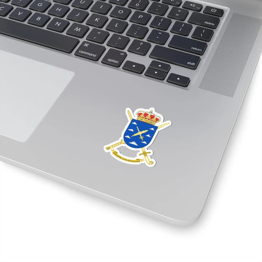 Coat of Arms of CHCM - Canary Islands (Spain) (Coat of Arms) STICKER Vinyl Kiss-Cut Decal - The Sticker Space