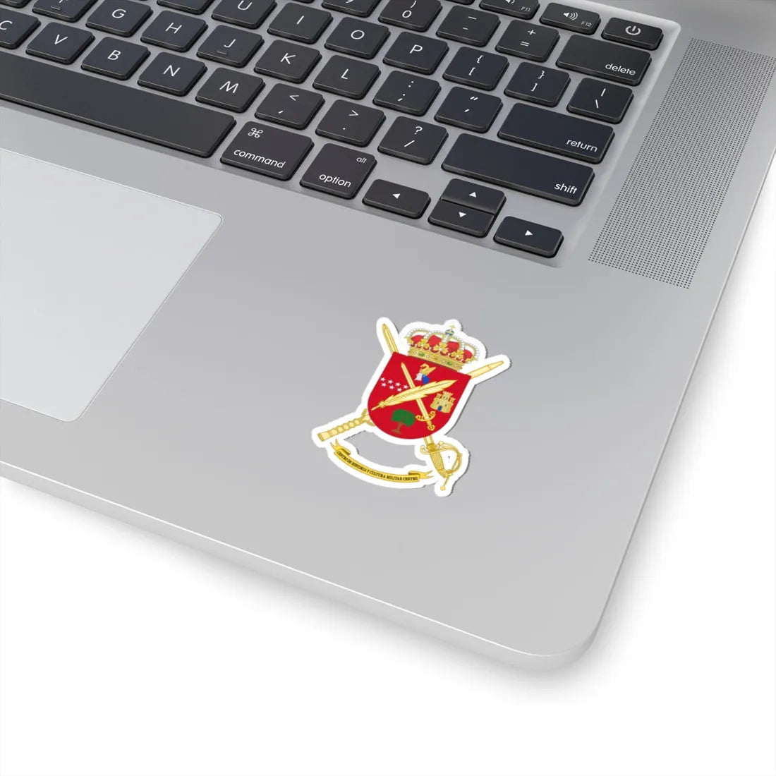 Coat of Arms of CHCM - Centro (Spain) (Coat of Arms) STICKER Vinyl Kiss-Cut Decal - The Sticker Space