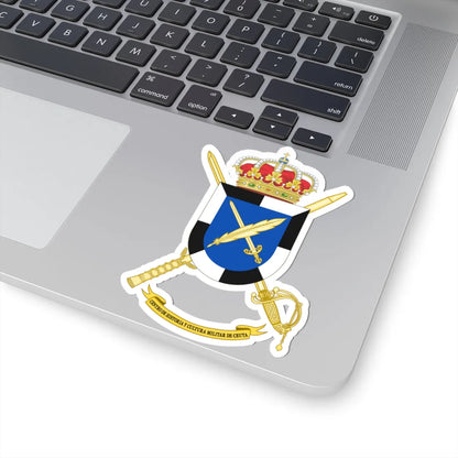 Coat of Arms of CHCM - Ceuta (Spain) (Coat of Arms) STICKER Vinyl Kiss-Cut Decal - The Sticker Space
