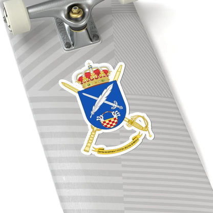 Coat of Arms of CHCM - Melilla (Spain) (Coat of Arms) STICKER Vinyl Kiss-Cut Decal - The Sticker Space