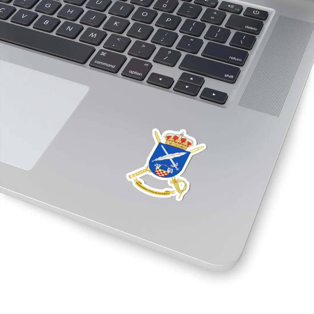 Coat of Arms of CHCM - Melilla (Spain) (Coat of Arms) STICKER Vinyl Kiss-Cut Decal - The Sticker Space