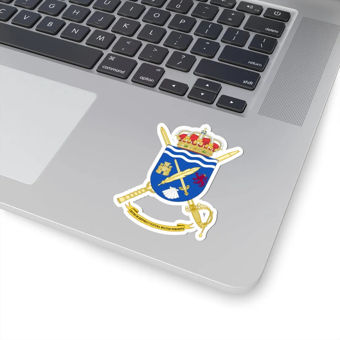 Coat of Arms of CHCM - Noroeste (Spain) (Coat of Arms) STICKER Vinyl Kiss-Cut Decal - The Sticker Space