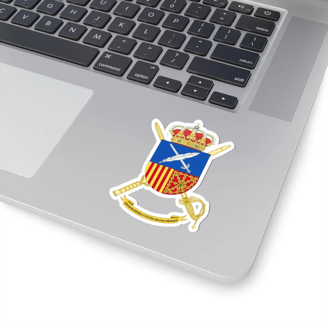 Coat of Arms of CHCM - Pirenaico (Spain) (Coat of Arms) STICKER Vinyl Kiss-Cut Decal - The Sticker Space