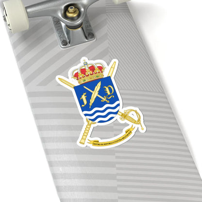 Coat of Arms of CHCM - Sur (Spain) (Coat of Arms) STICKER Vinyl Kiss-Cut Decal - The Sticker Space