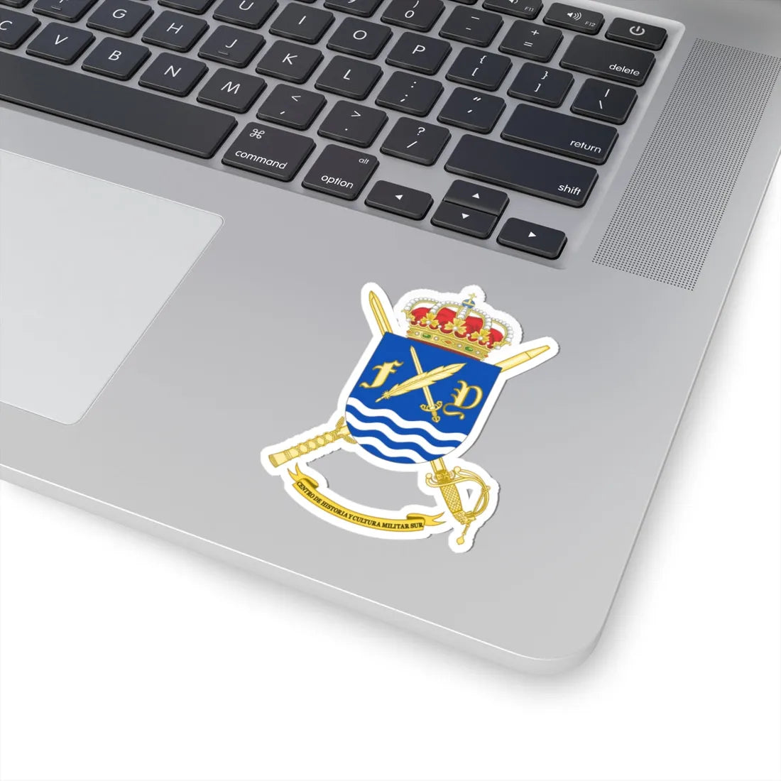 Coat of Arms of CHCM - Sur (Spain) (Coat of Arms) STICKER Vinyl Kiss-Cut Decal - The Sticker Space
