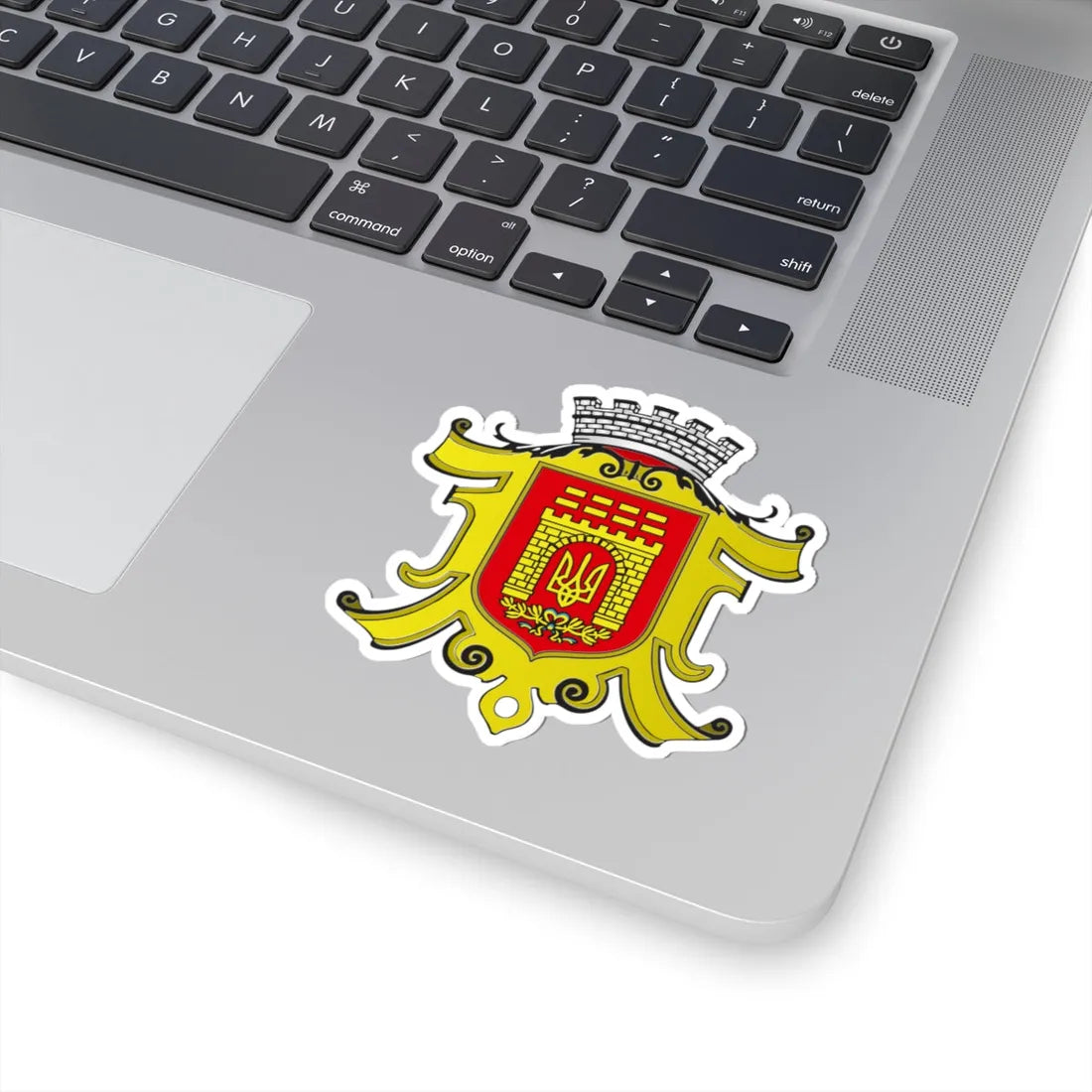 Coat of arms of Chernivtsi (Ukraine) (Coat of Arms) STICKER Vinyl Kiss-Cut Decal - The Sticker Space