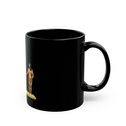 Coat of Arms of Chile (1812-1814) - Black Coffee Mug-The Sticker Space