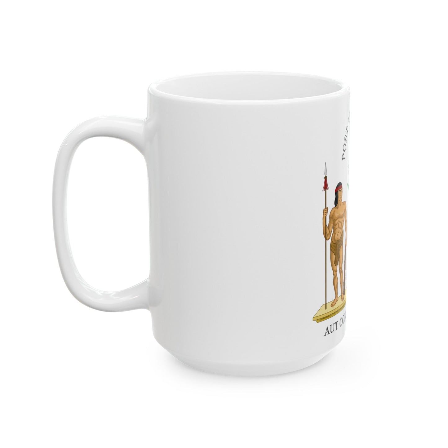 Coat of Arms of Chile (1812-1814) - White Coffee Mug-The Sticker Space