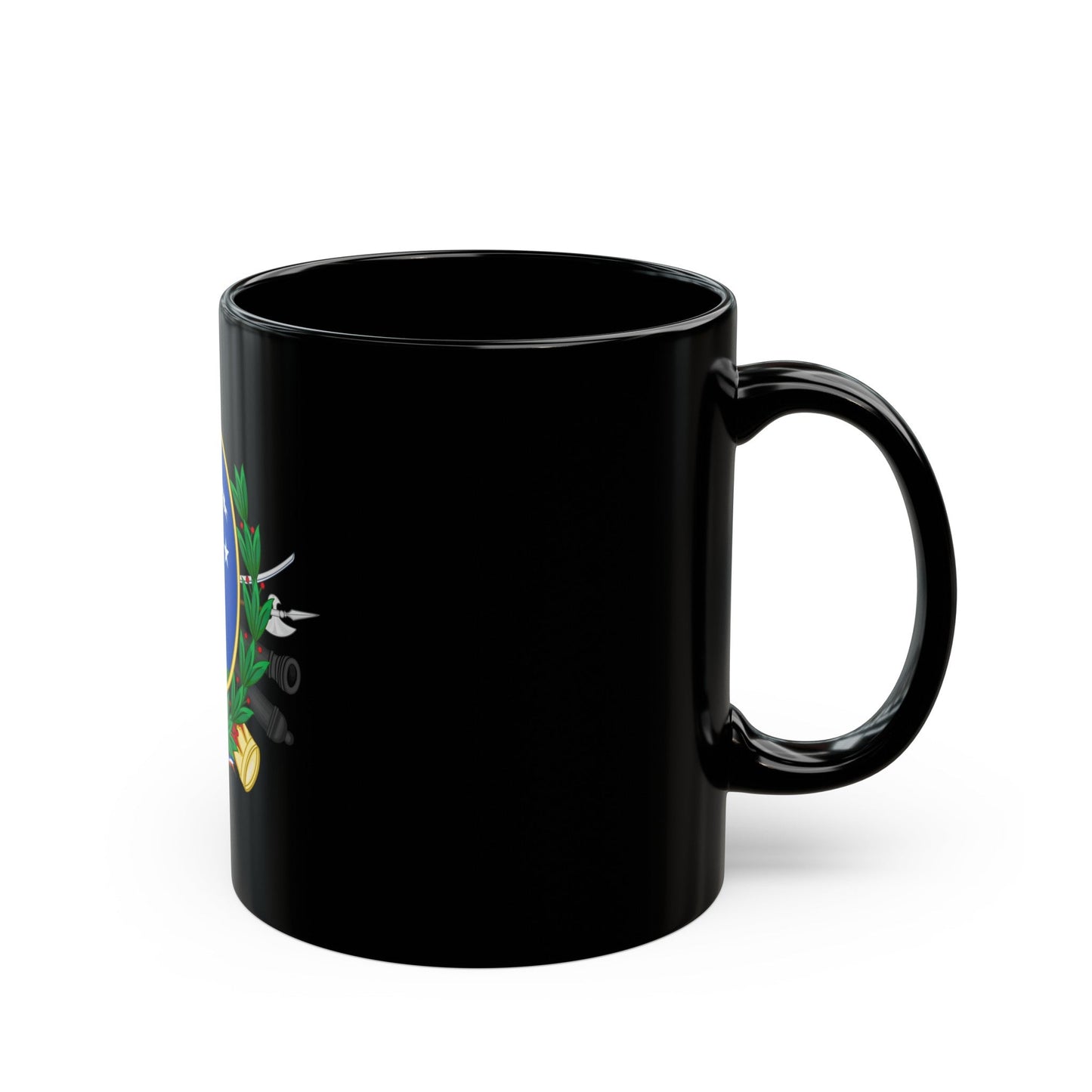 Coat of Arms of Chile (1819-1834) - Black Coffee Mug-The Sticker Space