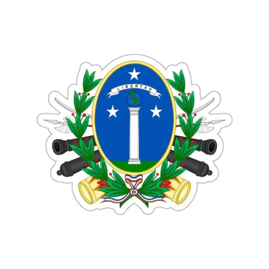 Coat of Arms of Chile (1819-1834) STICKER Vinyl Die-Cut Decal 2 Inch - The Sticker Space