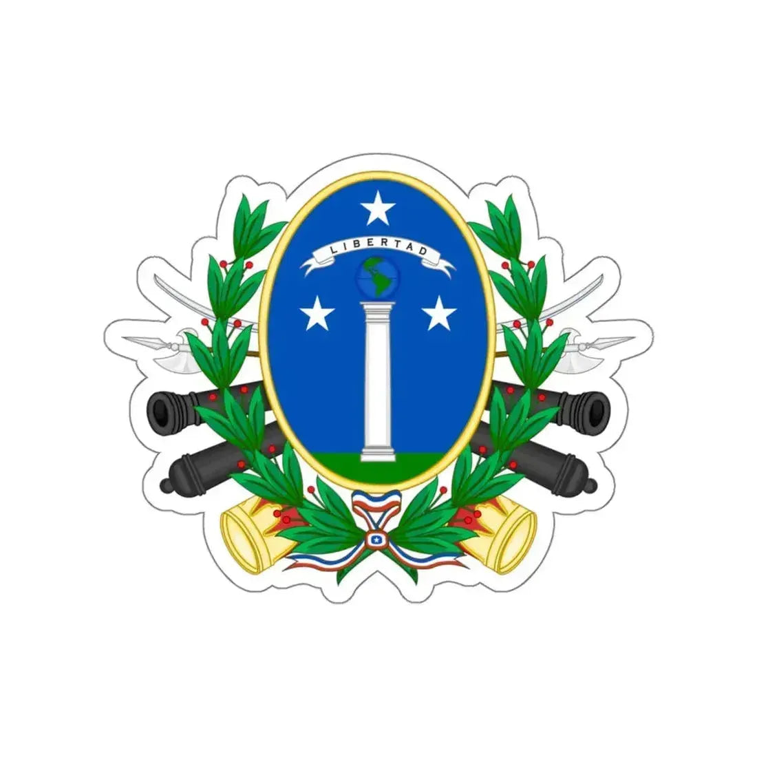 Coat of Arms of Chile (1819-1834) STICKER Vinyl Die-Cut Decal 5 Inch - The Sticker Space