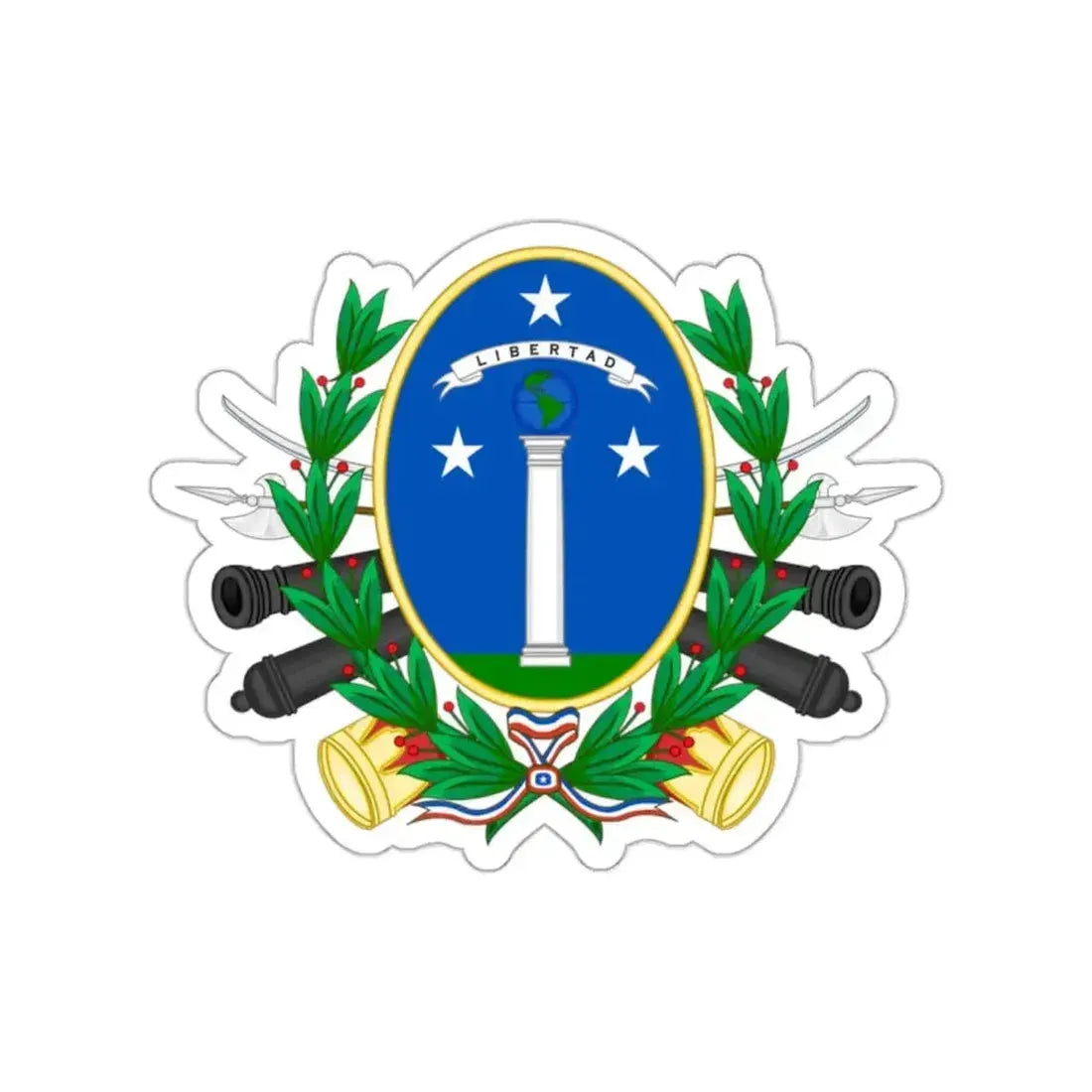 Coat of Arms of Chile (1819-1834) STICKER Vinyl Die-Cut Decal - The Sticker Space