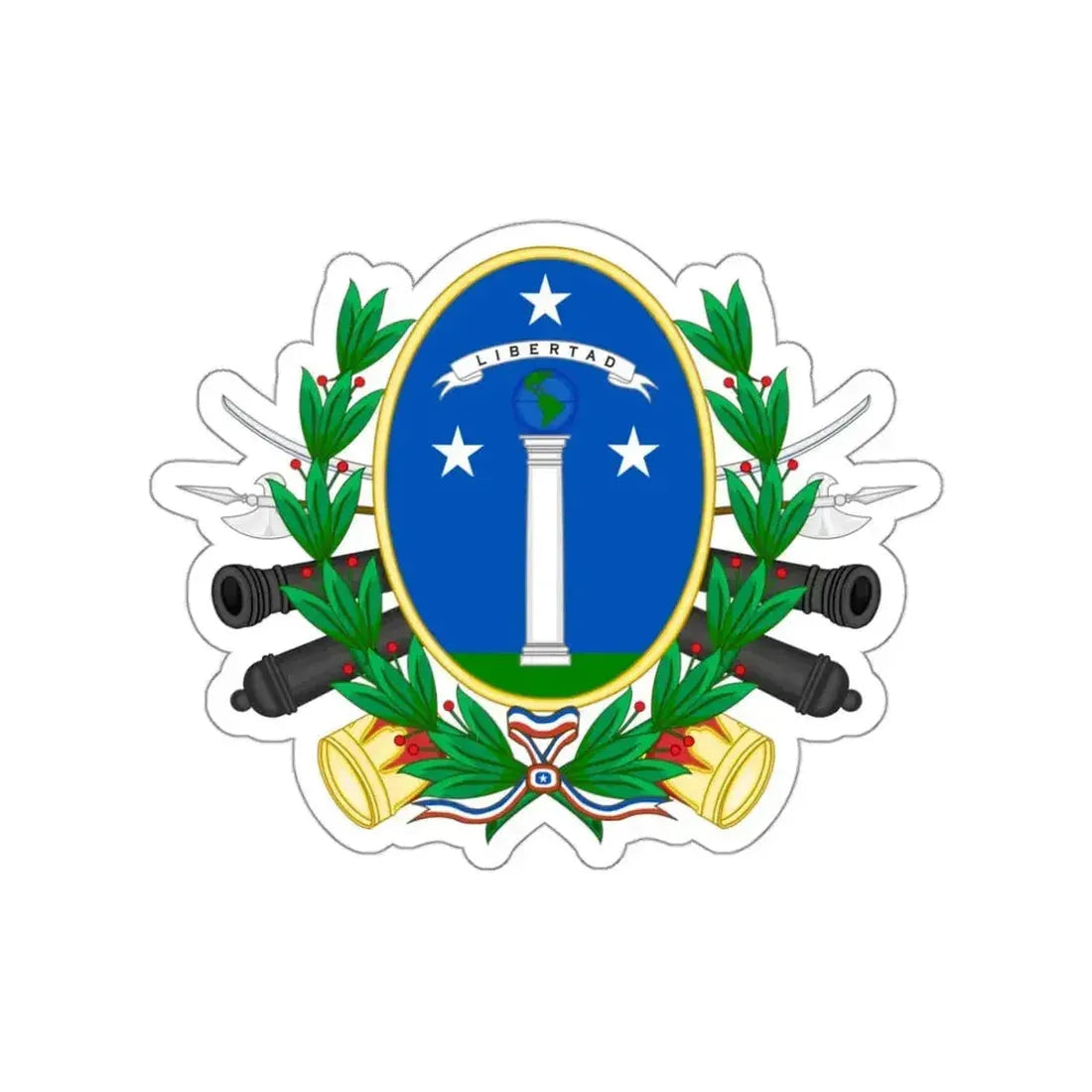 Coat of Arms of Chile (1819-1834) STICKER Vinyl Die-Cut Decal - The Sticker Space