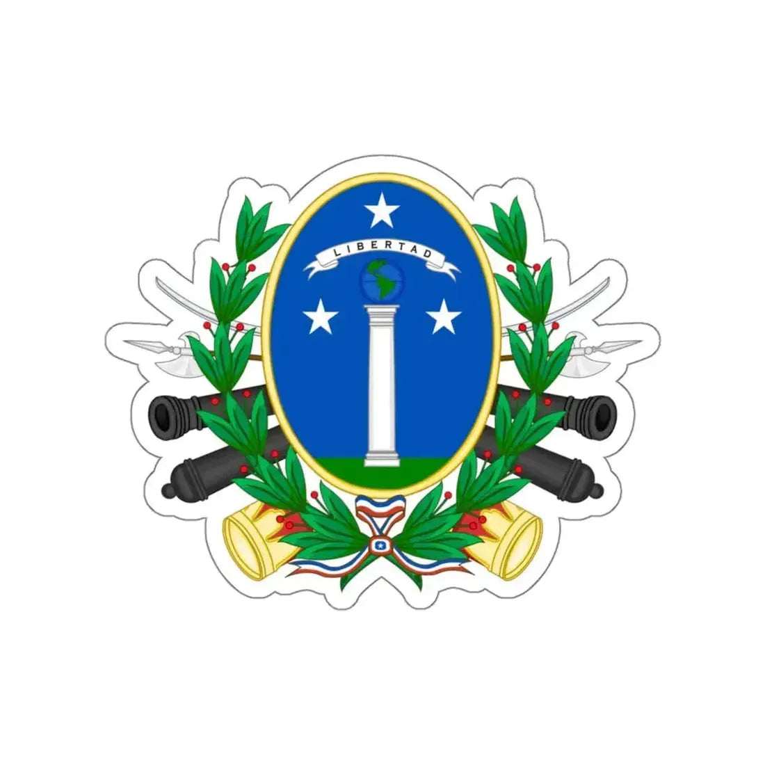Coat of Arms of Chile (1819-1834) STICKER Vinyl Die-Cut Decal - The Sticker Space
