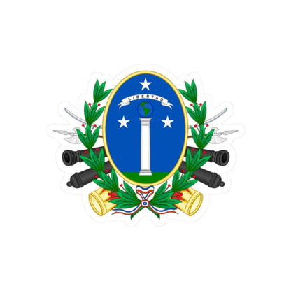 Coat of Arms of Chile (1819-1834) - STICKER Vinyl Kiss-Cut Decal 2 Inch White - The Sticker Space