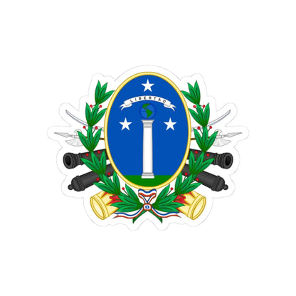 Coat of Arms of Chile (1819-1834) - STICKER Vinyl Kiss-Cut Decal 3 Inch White - The Sticker Space