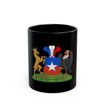 Coat of Arms of Chile (1834-1920) Compartment Variant - Black Coffee Mug-11oz-The Sticker Space