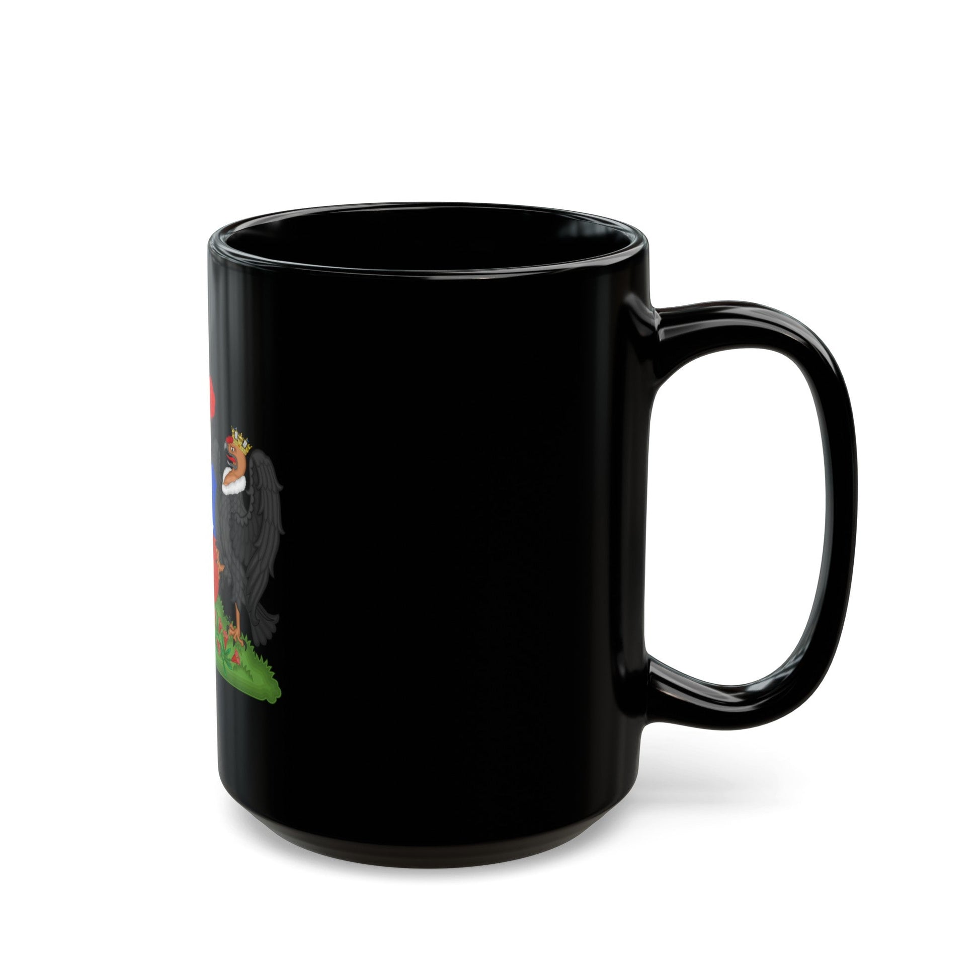 Coat of Arms of Chile (1834-1920) Compartment Variant - Black Coffee Mug-The Sticker Space