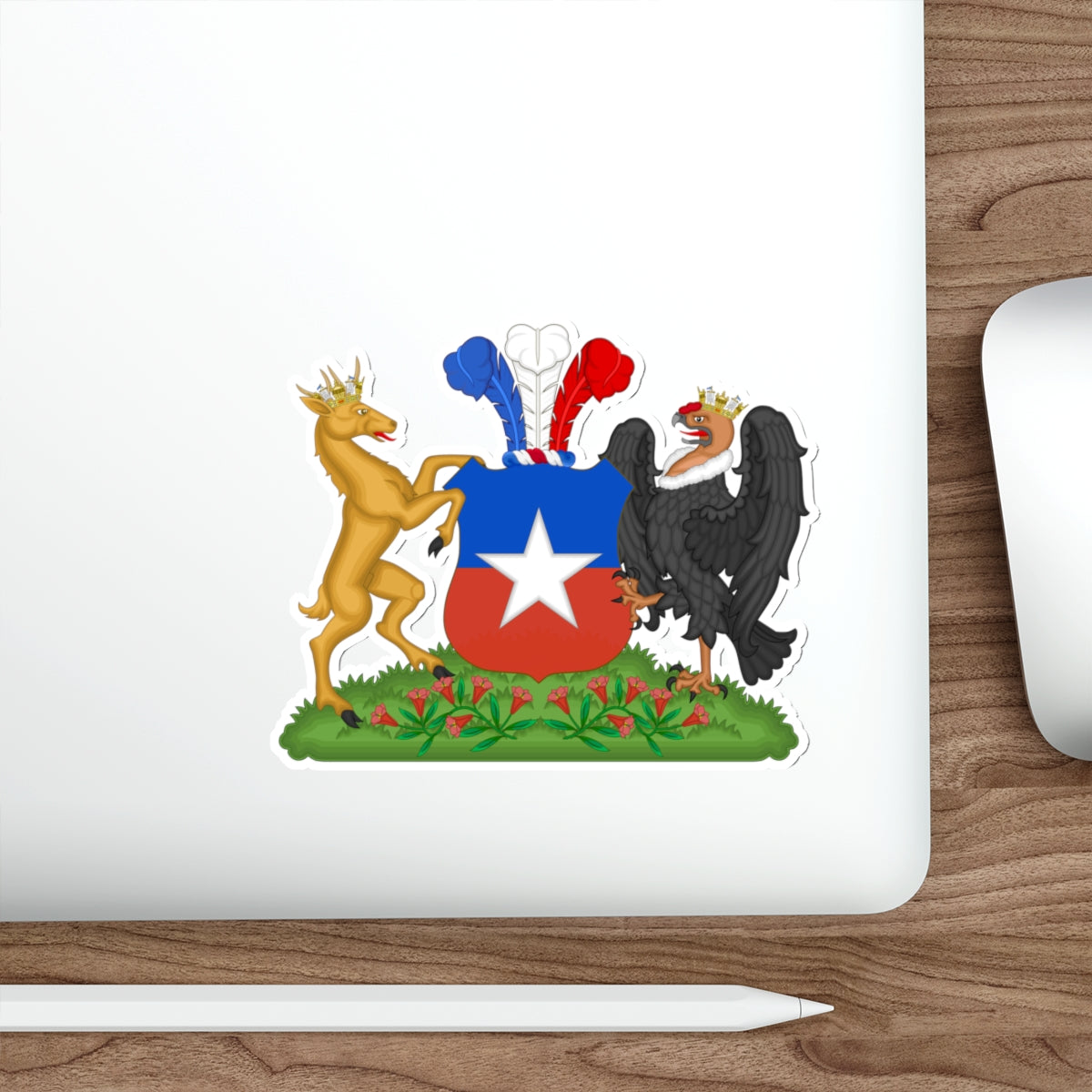 Coat of Arms of Chile (1834-1920) Compartment Variant STICKER Vinyl Die-Cut Decal-The Sticker Space