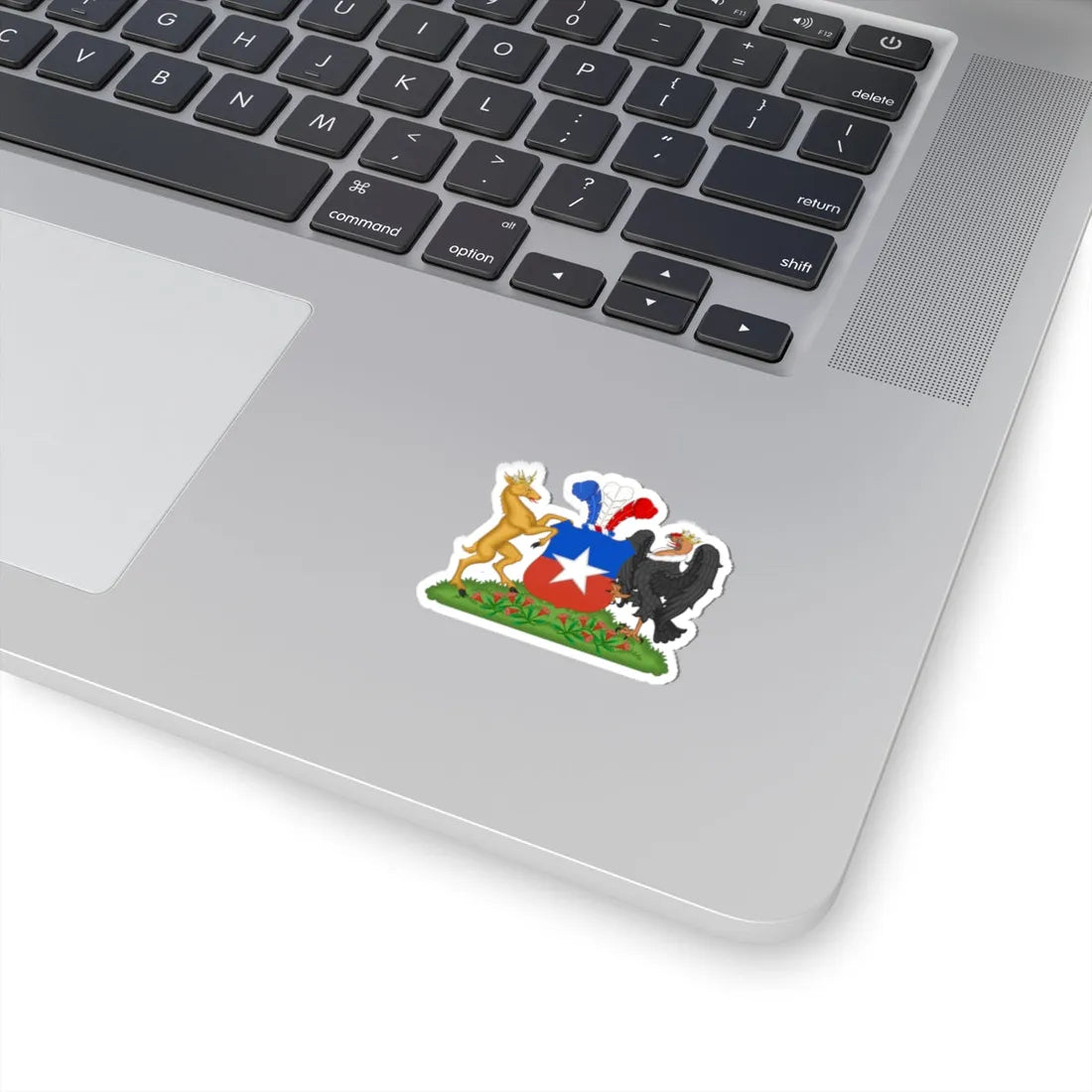 Coat of Arms of Chile (1834-1920) Compartment Variant - STICKER Vinyl Kiss-Cut Decal - The Sticker Space