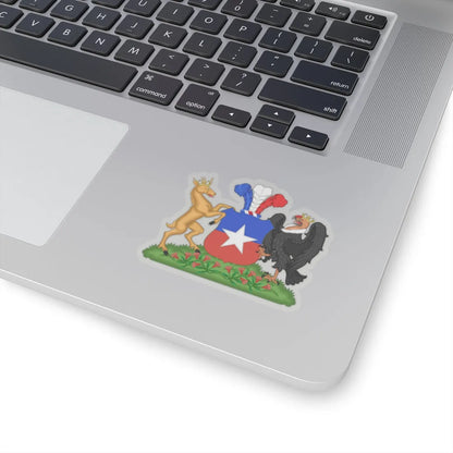Coat of Arms of Chile (1834-1920) Compartment Variant - STICKER Vinyl Kiss-Cut Decal - The Sticker Space