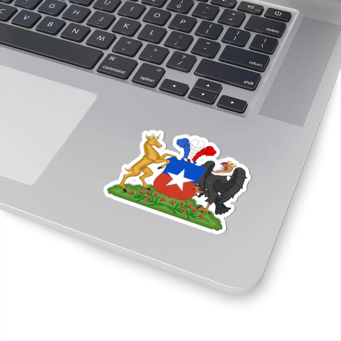 Coat of Arms of Chile (1834-1920) Compartment Variant - STICKER Vinyl Kiss-Cut Decal - The Sticker Space