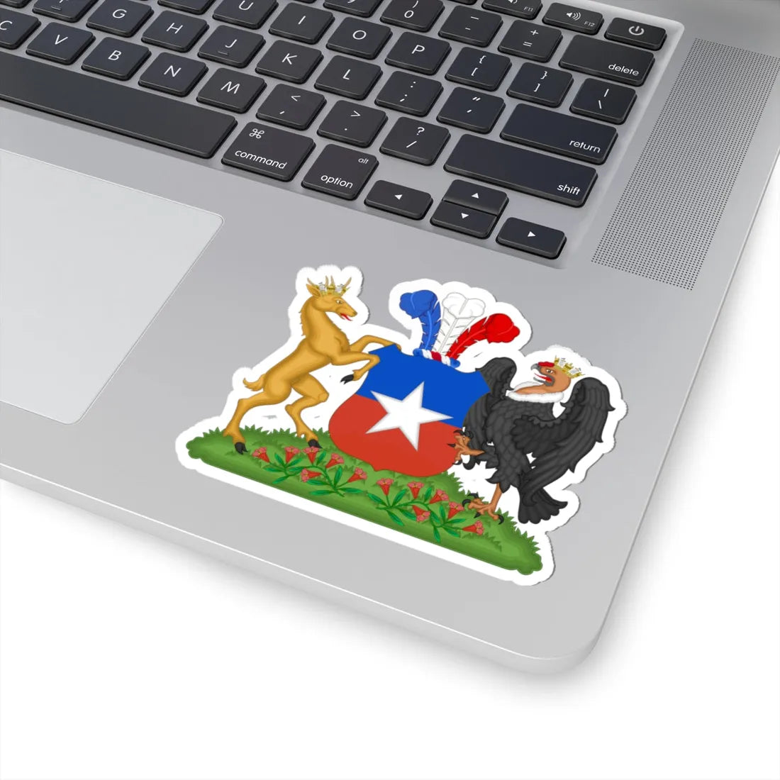 Coat of Arms of Chile (1834-1920) Compartment Variant - STICKER Vinyl Kiss-Cut Decal - The Sticker Space