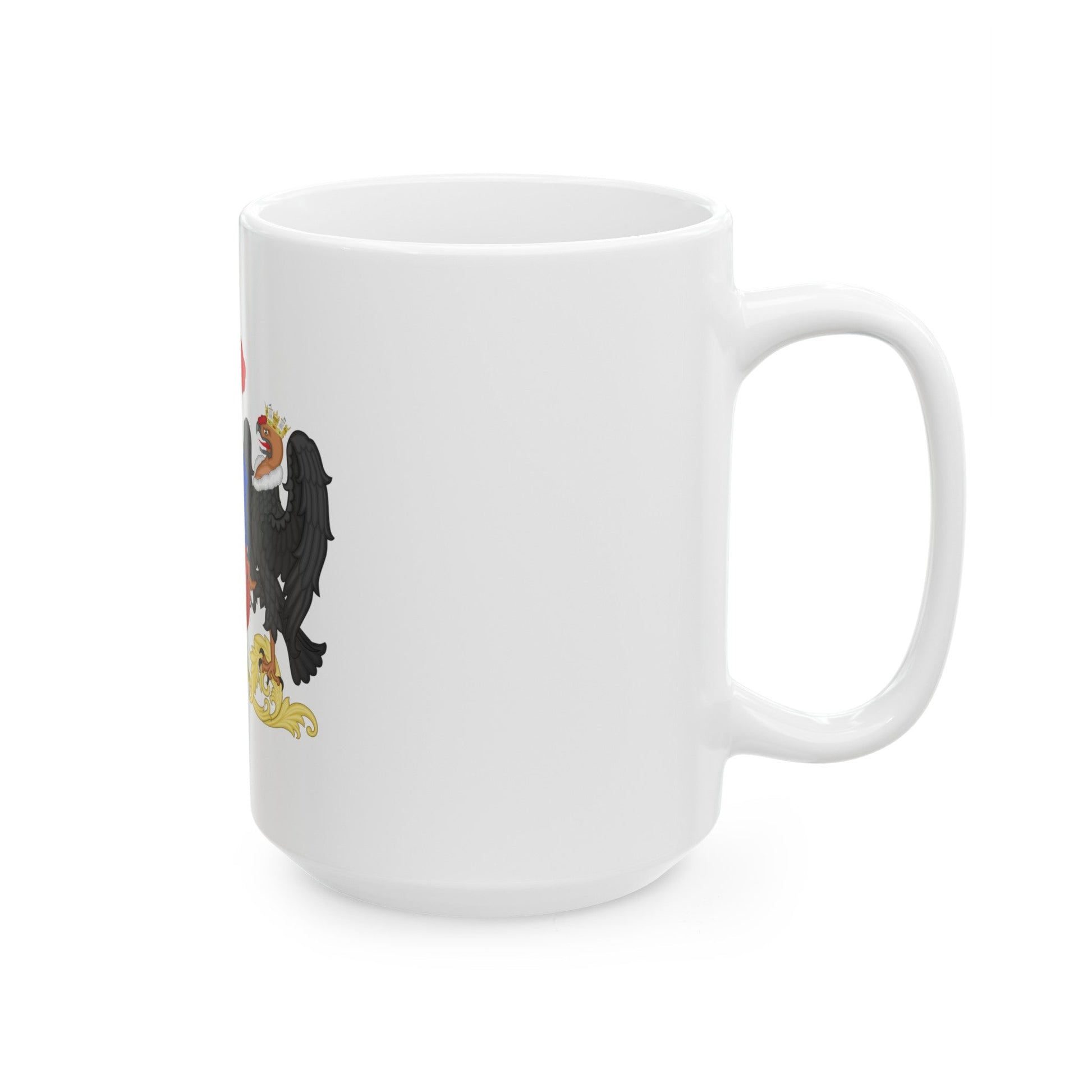 Coat of Arms of Chile (1834-1920) - White Coffee Mug-The Sticker Space