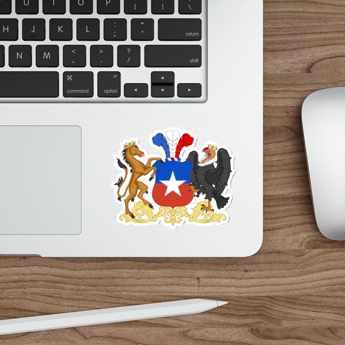 Coat of Arms of Chile 2 STICKER Vinyl Die-Cut Decal-The Sticker Space