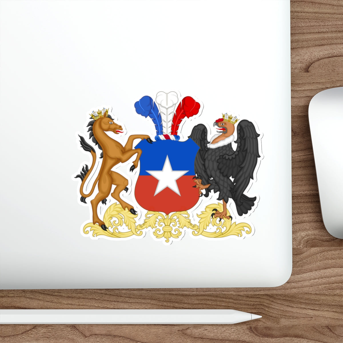 Coat of Arms of Chile 2 STICKER Vinyl Die-Cut Decal-The Sticker Space