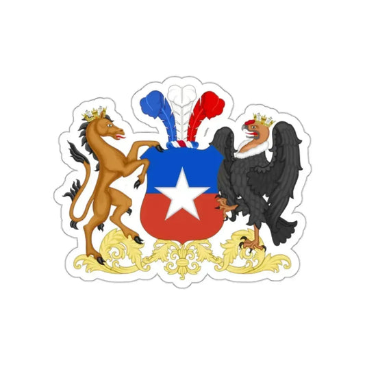 Coat of Arms of Chile 2 STICKER Vinyl Die-Cut Decal 2 Inch - The Sticker Space