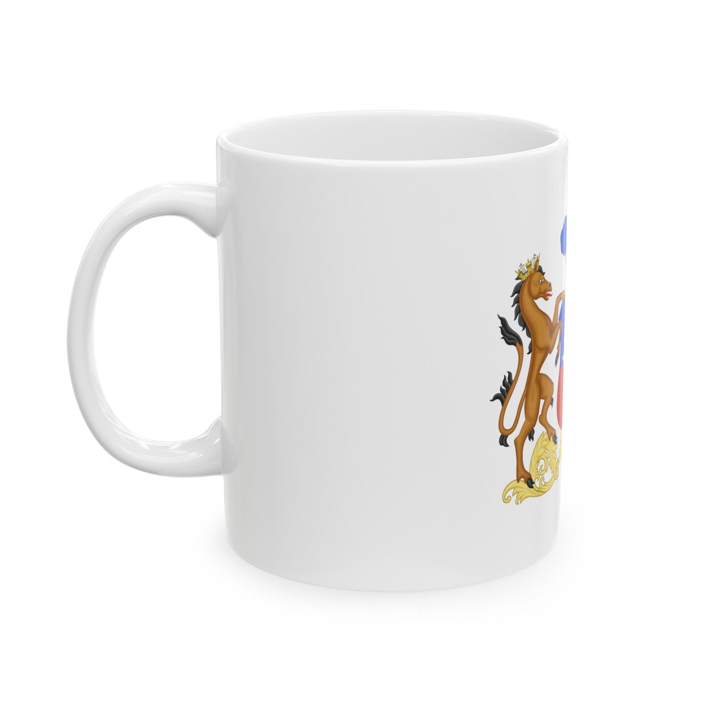 Coat of Arms of Chile 2 - White Coffee Mug-The Sticker Space