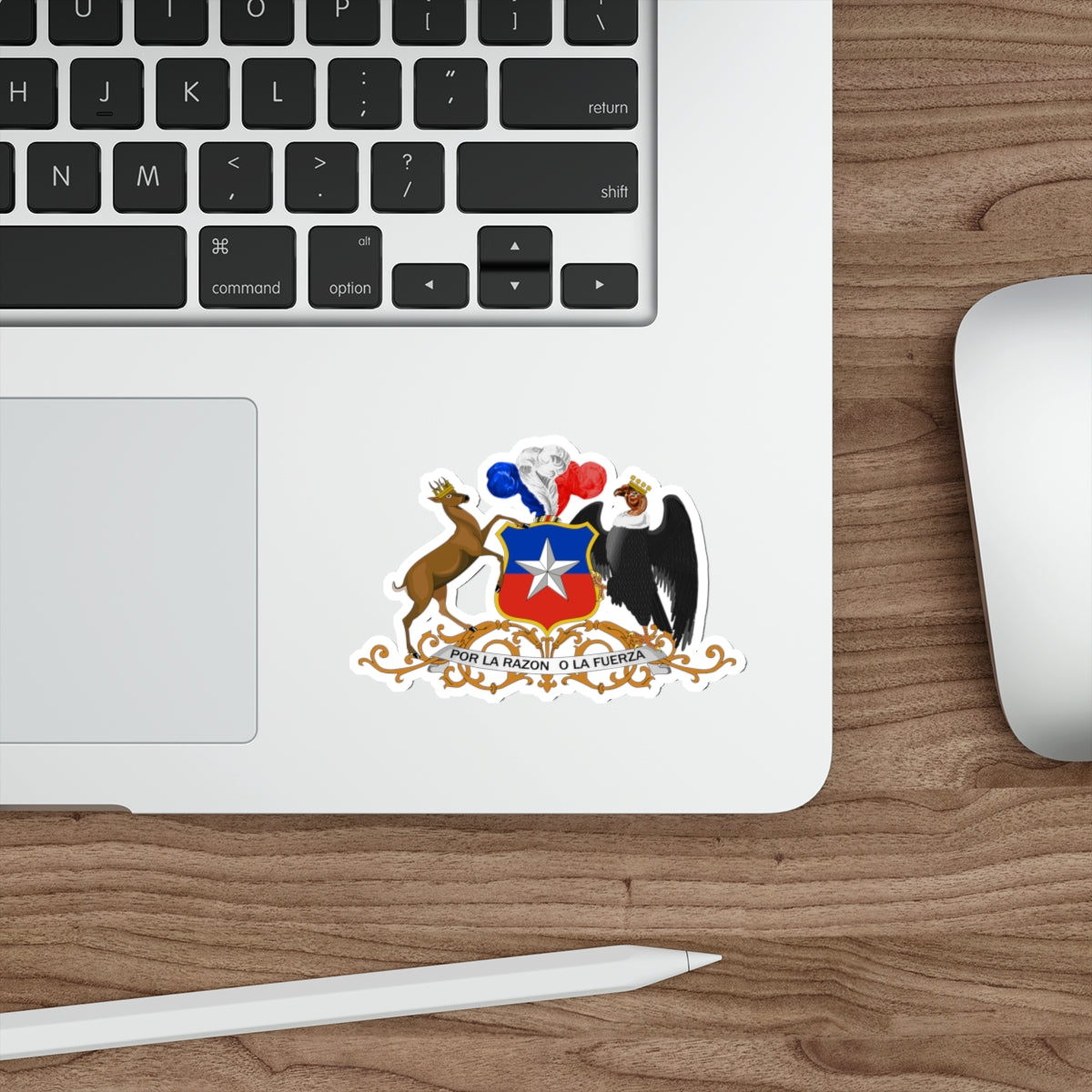 Coat of arms of Chile 3 STICKER Vinyl Die-Cut Decal-The Sticker Space